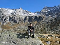Salita al Rifugio Prudenzini (2235m) dalla Val Salarno in Val Camonica (11 ottobre 08)  - FOTOGALLERY